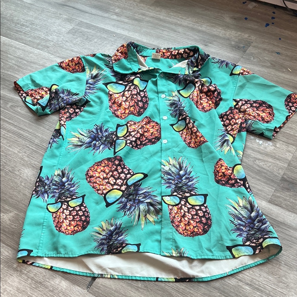 Tropical Pineapple Men’s Shirt
